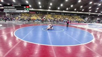 132 lbs Semifinal - Bode Henderson, Northern Lights vs Ryan Bahnson, Heartland Wrestling Academy