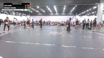 72 lbs Round 6 (8 Team) - Jace Korb, Rising Kingz vs Bradley Crowe, Project X