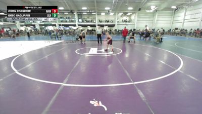 108 lbs Round Of 16 - Owen Corrente, Warren vs Enzo Gagliardi, Silverback WC