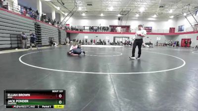 165 lbs Cons. Round 2 - Jack Ponder, Shorter vs Elijah Brown, King