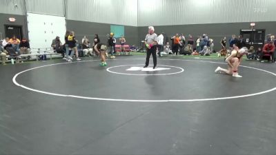 JV-46 lbs Round 3 - Sascha Cacho, Muscatine vs Haydyn Heims, Center Point-Urbana