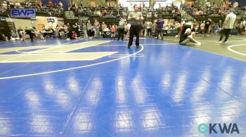 58 lbs Consi Of 8 #2 - Case James, Cowboy Wrestling Club vs Dawson Rigdon, Piedmont