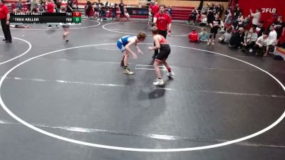 117 lbs Champ. Round 5 - Trek Keller, Preston Warriors Wrestling vs Emmett Pratt, Payette Wrestling Club