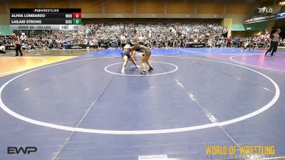 105 lbs Consi Of 4 - Alivia Lombardo, Middleton Wrestling Club vs Lailani Strong, Blackcat WC