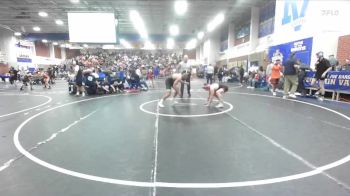 144 lbs Cons. Round 4 - Dominic Bustos, Westminster vs Sonny Becerra, Hesperia