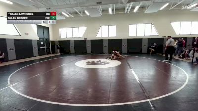 120 lbs Champ. Round 2 - Dylan DeBoer, Powell vs Caleb Lawrence, Star Valley