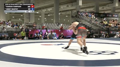 92 kg Semis - Karson Tompkins, Air Force Regional Training Center vs Jimmy Mastny, Relentless Training Center