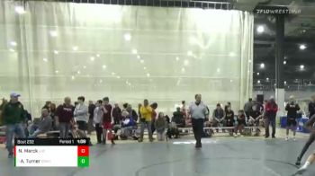 148 lbs Semifinal - Aaron Turner, Great Bridge Wrestling Club vs Nicholas Marck, Lightridge High School