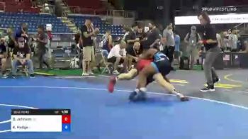 152 lbs Round Of 16 - Derek Johnson, Kansas vs Kendrick Hodge, Florida