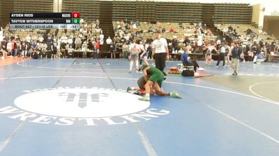 121-I2 lbs Semifinal - Ayden Rios, Mat Assassins vs TaVyon Witherspoon, Milford Mill Junior League