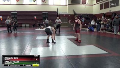 J-19 lbs Round 5 - Harlan Miller, Indee Mat Club vs Connley Ries, Riceville