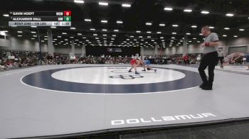106 lbs 1st Place Match - Gavin Hoeft, Wayzata High School Wrestling vs Alexander Hall, Greater Heights Wrestling