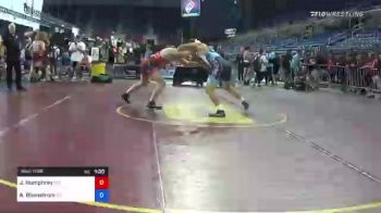 182 lbs Consi Of 32 #1 - James Humphrey, Missouri vs Ash Blomstrom, Oregon