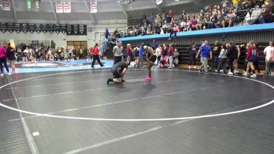 235 lbs 5th Place Match - Queveah Books, AP/GC vs Adrienne Caster, BCLUW-SH