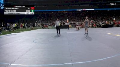 D3-120 lbs Champ. Round 1 - Luke Klinge, Hopkins vs Logan Rhodes, Yale