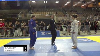 CHARLOTTE ALEXANDRA vs DANIELLA MORENO 2022 Pan Jiu Jitsu IBJJF Championship