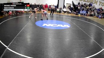 133 lbs Cons. Round 2 - Sean Schuck, Fort Cherry vs Michael Pardini, Peters Township
