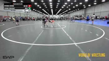 68 lbs Rr Rnd 4 - Ryzen Johns, OK Elite 12U Black vs Louie Vincent, Untouchables 12U Black