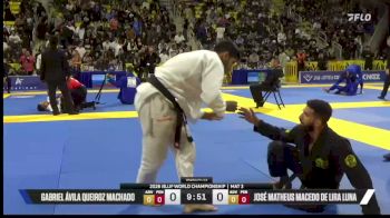 Gabriel Ávila Queiroz Machado vs José Matheus Macedo De Lira Luna 2026 World Jiu-Jitsu IBJJF Championship