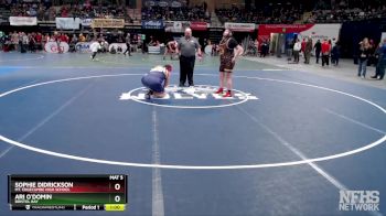 235G 5th Place Match - Sophie Didrickson, Mt. Edgecumbe High School vs Ari O`Domin, Bristol Bay