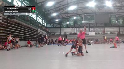 46-51 lbs 3rd Place Match - Ayah Garrett, Gladiator Elite WC vs Kendall Short, Litchfield Wrestling Club