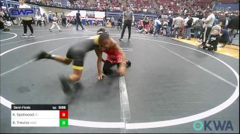 80 lbs Semifinal - Knari Spotwood, Del City Little League vs Bladimir Trevino, Madill Takedown