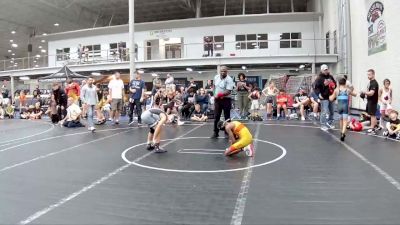 76 lbs Round 6 (8 Team) - Chase Gilbert, Mat Assassins White vs Gavin Miller, PA Alliance