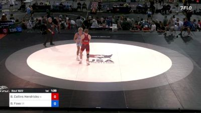 170 lbs Quarters - Broedy Collins Hendricks, Iowa vs Bridger Foss, Oregon