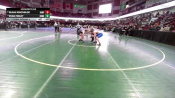 190 lbs Cons. Round 5 - Elijah Kincheloe, Nampa vs Evan Finley, Rocky Mountain