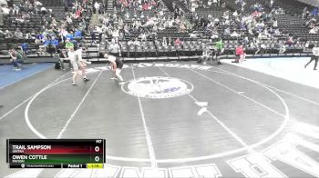 215 lbs Cons. Round 2 - Owen Cottle, Payson vs Trail Sampson, Uintah