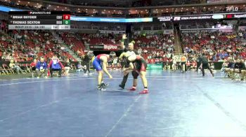 2A-190 lbs Cons. Round 4 - Brian Snyder, Centerville vs Thomas Sexton, Decorah