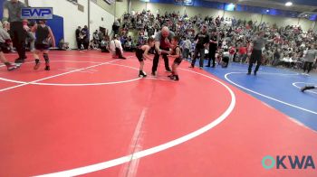 37 lbs Quarterfinal - Benjamin Kroll, Raw Wrestling Club vs Kovee Bolin, Sallisaw Takedown Club