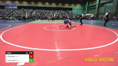 135 lbs Round Of 32 - Jackson Paulsen, Open Mats vs Roberto Gonzalez, Benicia CA