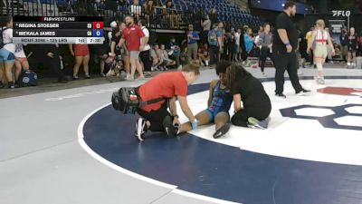 125 lbs Quarters - Regina Stoeser, SD vs Me'kala James, CA