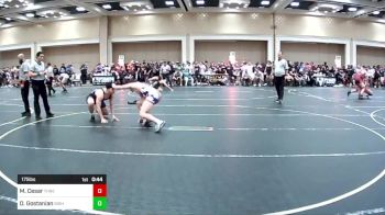 175 lbs Consi Of 64 #2 - Malachi Cesar, Threshold WC vs Daniel Gostanian, Bishop Gorman WC