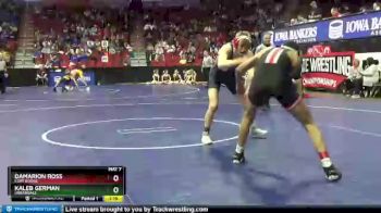 3A-138 lbs 7th Place Match - Damarion Ross, Fort Dodge vs Kaleb German, Urbandale
