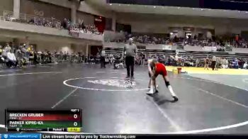 84 lbs Semis (4 Team) - Parker KiPre-Ka, Foley vs Brecken Gruber, Pierz