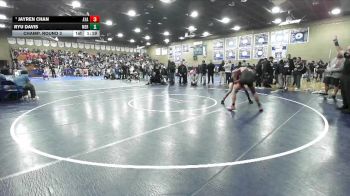 113 lbs Champ. Round 3 - Jayren Chan, Ayala vs Ryu Davis, Merced