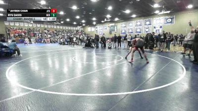 113 lbs Champ. Round 3 - Jayren Chan, Ayala vs Ryu Davis, Merced