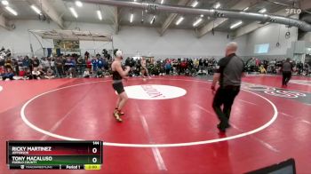 144 lbs Champ. Round 2 - Ricky Martinez, Jefferson vs Tony Macaluso, Pueblo County