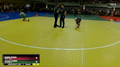 115 lbs Champ. Round 1 - Gavin Dowd, Prior Lake vs Ethan Stern, Paynesville