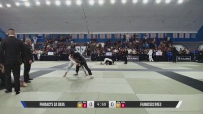 Francisco Paes vs Phrancys Da Silva 2026 FJJ Rio Carioca