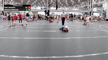 72 lbs Round 4 (8 Team) - Hudson Stenglein, Journeymen Uprising vs Tony Woodall, New England Gold