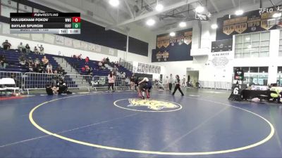 155 lbs Round 2 - Baylan Spurgin, High Desert Wrestling Club vs Duluskham Fokov, Warriors Wrestling Club