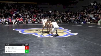 116 lbs Final - Ronnie Ramirez, Walnut vs Edwin Sierra, Poway