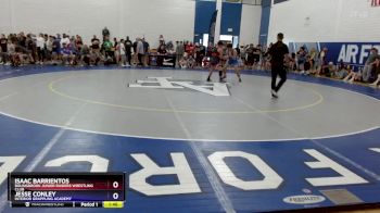 75 lbs 7th Place Match - Isaac Barrientos, Bolingbrook Junior Raiders Wrestling Club vs Jesse Conley, Interior Grappling Academy