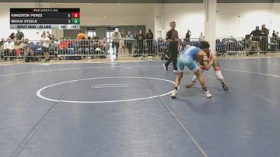 95 lbs Consi Of 8 #1 - Kingston Perez, FL vs Makai Steele, IL