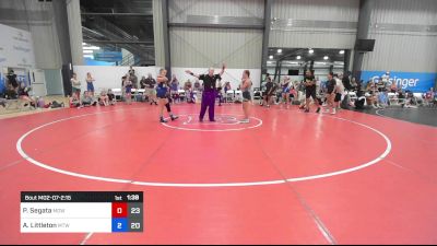 56 kg Consi Of 4 - Peyton Segata, MGW Bittersweet Mint vs Autumn Littleton, New England Trappers West