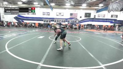 126 lbs Semifinal - Rene Cordero, Poway vs Zaydin Stillwell, Poway