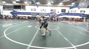 126 lbs Semifinal - Rene Cordero, Poway vs Zaydin Stillwell, Poway